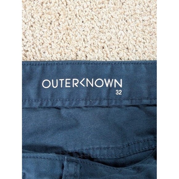 Outerknown S.E.A. Jeans Blue Roamer 5 Pocket Chino Pants Men's 32x28.5 - Picture 3 of 8